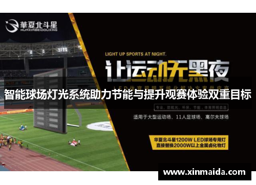 智能球场灯光系统助力节能与提升观赛体验双重目标